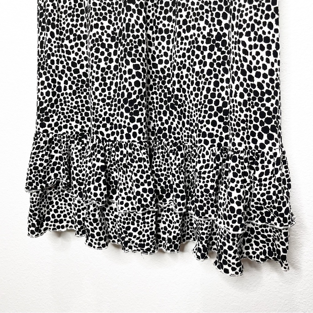 New Maeve Ruby Ruffled Mini Dotted Dress - Picture 9 of 14